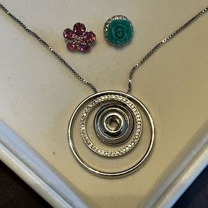 Magnolia and Vine Necklace